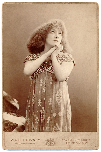 W. & D. Downey - London - Sarah Bernhardt