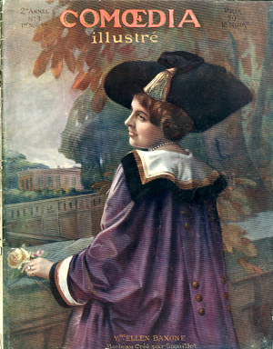 Ellen Baxone - Comoedia illustre 1909